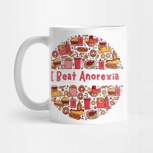 I Beat Anorexia Mug